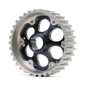 Acura Integra Cam Gears - Skunk2 Racing - Pro Series Black Series Adjustable, 6-Bolt - Black - `90-`01